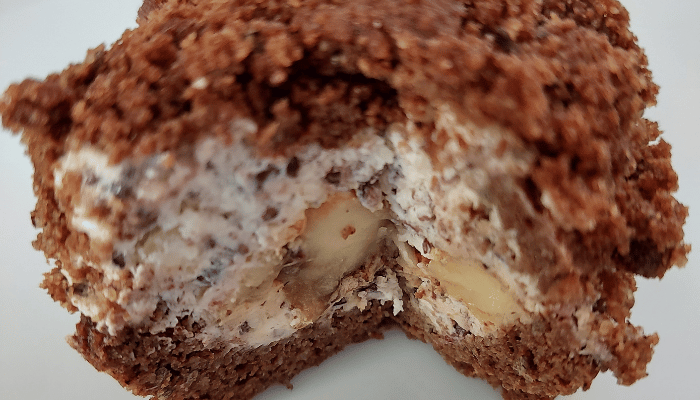 Choco Banaan Room gebakje