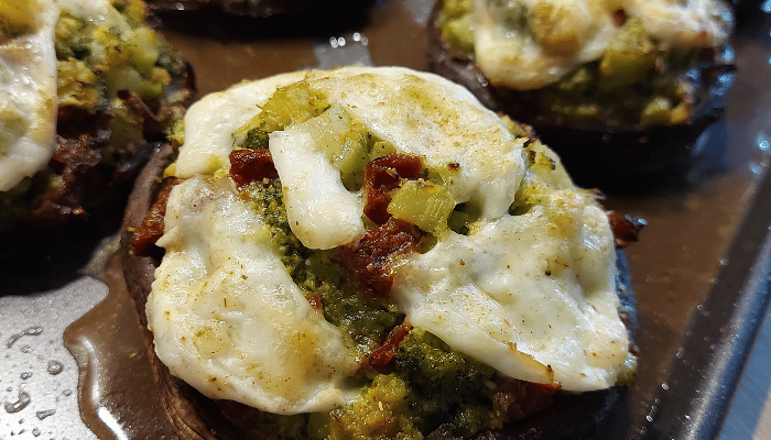 Portobellos met overheerlijke vulling