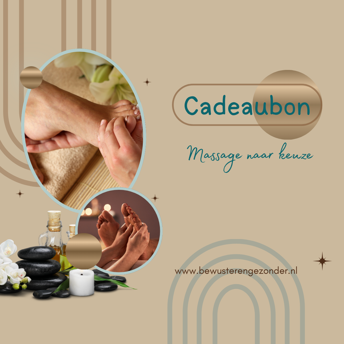 Moederdag Cadeaubon massage door Bewuster en Gezonder in Kesteren