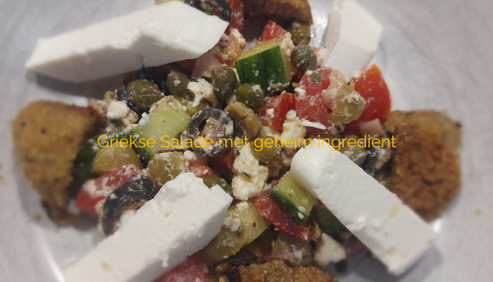 Griekse Salade met geheim ingrediënt